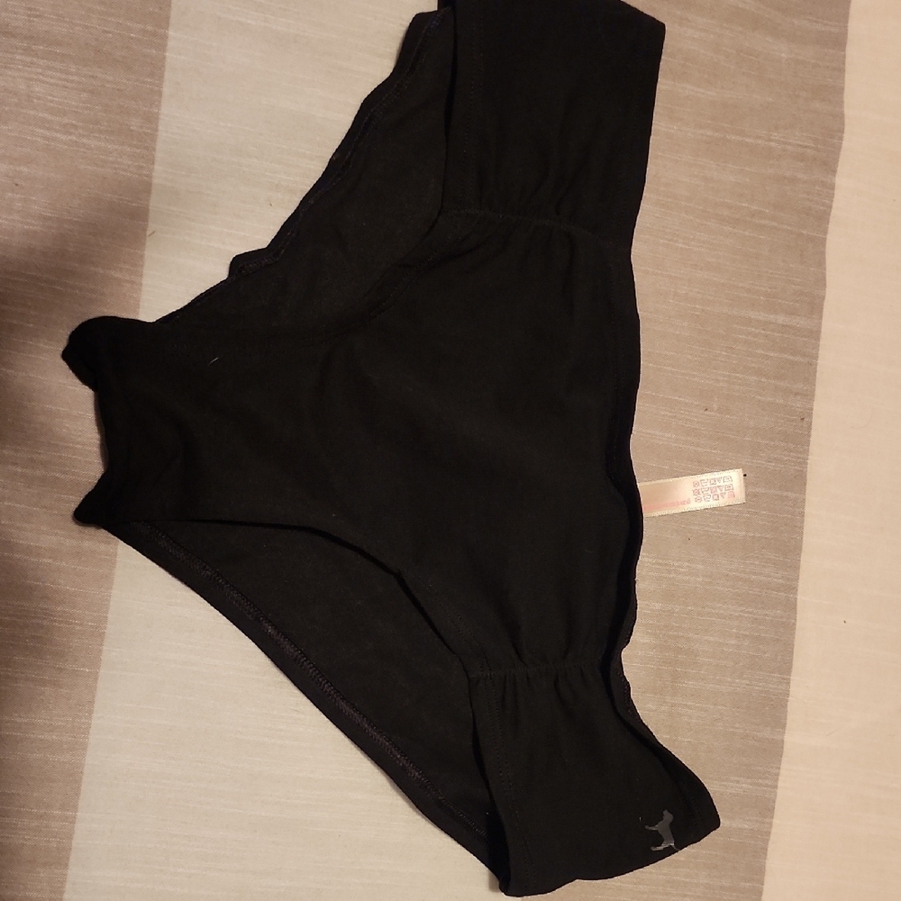 Black High-Waisted Briefs